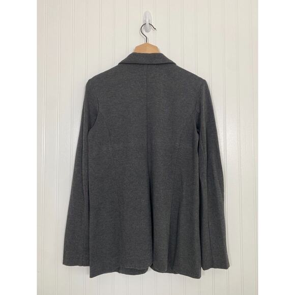 J Jill Womens Ponte Knit Blazer Size XS Open Front Pockets Cardigan Business - Picture 6 of 9